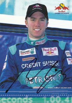 Nick Heidfeld  Sauber Petronas  Formel 1 Auto Motorsport  Autogrammkarte  original signiert 
