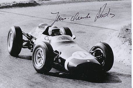Jean Claude Rudaz  Schweiz   Formel 1  Auto Motorsport  Autogramm Foto original signiert 