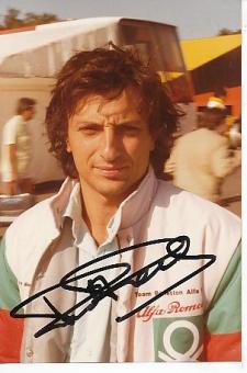 Riccardo Patrese   Formel 1  Auto Motorsport  Autogramm Foto original signiert 