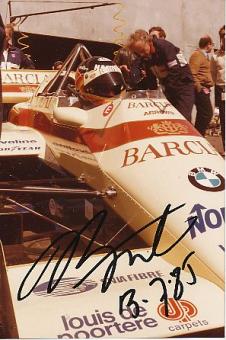 Thierry Boutsen  Formel 1  Auto Motorsport  Autogramm Foto original signiert 
