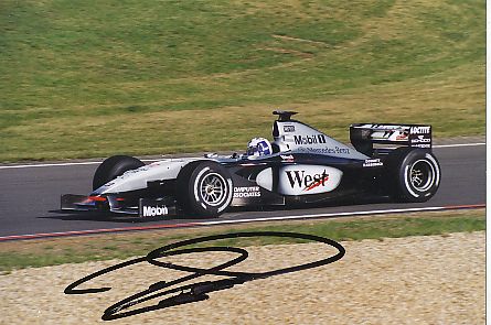 David Coulthard  Formel 1  Auto Motorsport  Autogramm Foto original signiert 