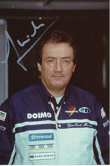 Giancarlo Minardi  Formel 1  Auto Motorsport  Autogramm Foto original signiert 