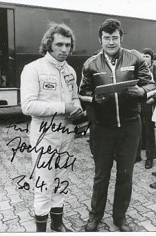 Jochen Mass  Formel 1  Auto Motorsport  Autogramm Foto original signiert 