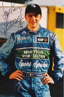 Frank Lagorce  Formel 1  Auto Motorsport  Autogramm Foto original signiert 