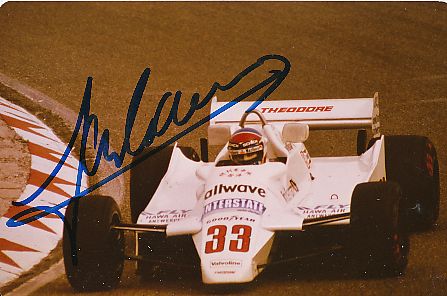 Jan Lammers  Formel 1  Auto Motorsport  Autogramm Foto original signiert 