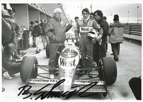 Bernd Schneider  Formel 1  Auto Motorsport  Autogramm Foto original signiert 