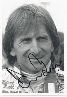 Derek Bell  Formel 1  Auto Motorsport  Autogramm Foto original signiert 