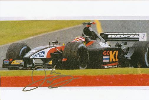 Alex Yoong  Minardi  Formel 1  Auto Motorsport  Autogramm Foto original signiert 