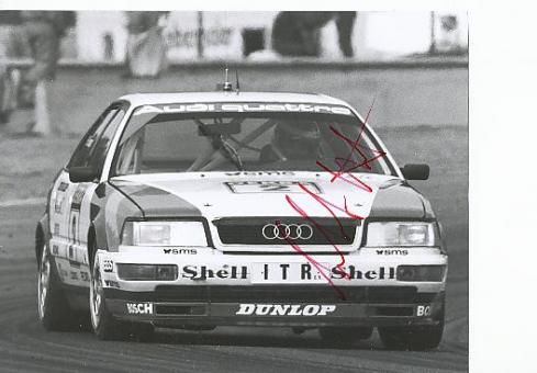 Hubert Haupt  Audi Quatro  Auto Motorsport  Autogramm Foto original signiert 
