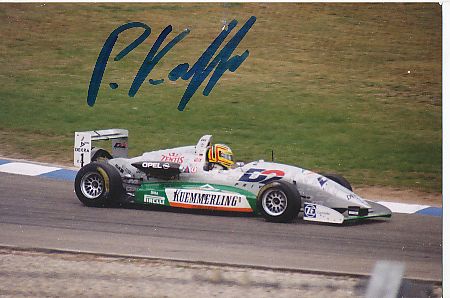 Pierre Kaffer  Auto Motorsport  Autogramm Foto original signiert 