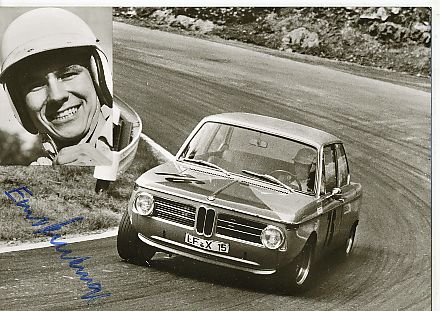 Ernst Furtmayr  1968  BMW  Auto Motorsport  Autogrammkarte  original signiert 