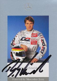 Bernd Schneider  DTM 1995   Mercedes  Auto Motorsport  Autogrammkarte  original signiert 