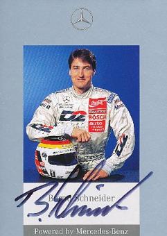 Bernd Schneider  DTM 1996   Mercedes  Auto Motorsport  Autogrammkarte  original signiert 