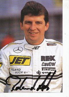 Roland Asch  Mercedes  Auto Motorsport  Autogrammkarte  original signiert 