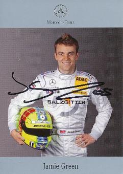 Jamie Green  DTM 2005  Mercedes  Auto Motorsport  Autogrammkarte  original signiert 