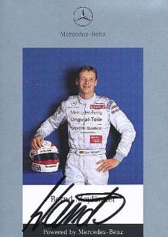 Bernd Mayländer  1998   Mercedes  Auto Motorsport  Autogrammkarte  original signiert 