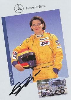 Ellen Lohr  Truck Cup 1997  Mercedes  Auto Motorsport  Autogrammkarte  original signiert 