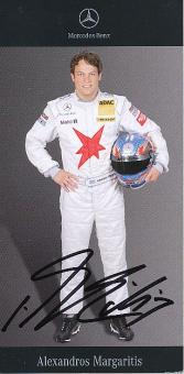 Alexandros Margaritis  DTM 2007  Mercedes  Auto Motorsport  Autogrammkarte  original signiert 