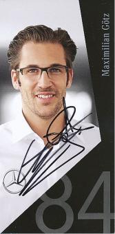 Maximilian Götz  DTM 2015  Mercedes  Auto Motorsport  Autogrammkarte  original signiert 
