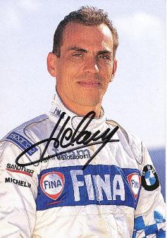 Eric Helary   BMW  Auto Motorsport  Autogrammkarte  original signiert 