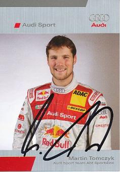 Martin Tomczyk  Audi  Auto Motorsport  Autogrammkarte  original signiert 