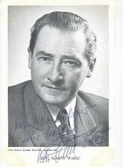 Karl Schmitt Walter † 1985  Oper Klassik Musik Autogrammkarte original signiert 