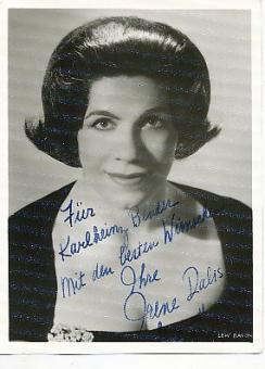 Irene Dalis † 2014  USA  Oper Klassik Musik Autogrammkarte original signiert 