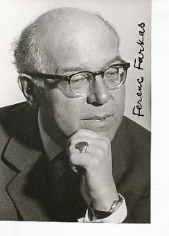 Ferenc Farkas † 2000  Ungarn  Komponist  Oper Klassik Musik Autogramm Foto original signiert 