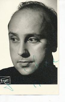 Gerhard Stolze † 1979  Oper Klassik Musik Autogrammkarte original signiert 