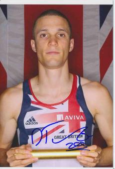 Daniel Talbot  Großbritanien  Leichtathletik Autogramm Foto original signiert 