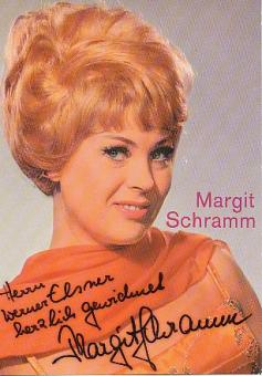 Margit Schramm † 1996  Oper Klassik Musik Autogrammkarte original signiert 