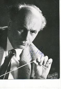 Fritz Rieger  † 1978  Dirigent  Klassik Musik Autogrammkarte original signiert 