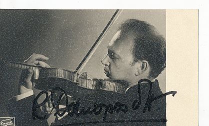 Ricardo Odnoposoff † 2004  Geiger  Klassik Musik Autogramm Foto original signiert 