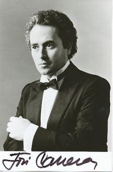 Jose Carreras  Spanien Tenor Oper  Klassik Musik Autogrammkarte original signiert 