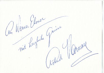 Astrid Varnay † 2006 USA  Oper  Klassik Musik Autogramm Karte original signiert 