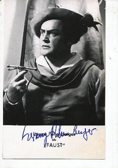 Lorenz Fehenberger † 1984  Faust  Oper  Klassik Musik Autogrammkarte original signiert 