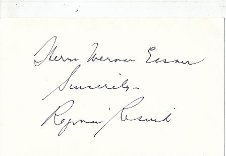 Regina Resnik † 2013  USA Oper  Klassik Musik Autogramm Karte original signiert 