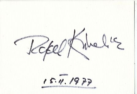 Rafael Kubelik † 1996  Dirigent + Komponist  Klassik Musik Autogramm Karte original signiert 