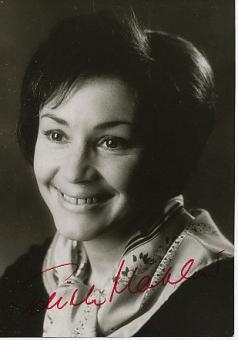Edith Mathis  Schweiz Oper  Klassik Musik Autogrammkarte original signiert 