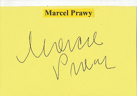 Marcel Prawy † 2003  Dramaturg  Oper  Klassik Musik Autogramm Karte original signiert 