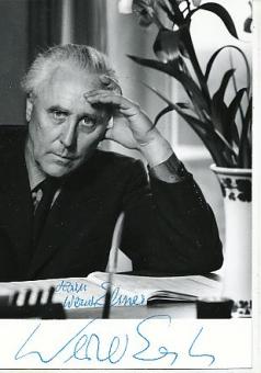 Werner Egk † 1983  Komponist  Klassik Musik Autogrammkarte original signiert 