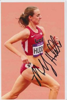 Molly Huddle  USA  Leichtathletik Autogramm Foto original signiert 