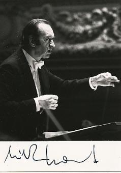 Nikolaus Harnoncourt † 2016  Dirigent  Klassik Musik Autogramm Foto original signiert 