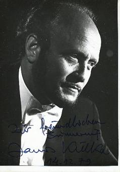 János Kulka † 2001 Ungarn  Dirigent + Komponist  Klassik Musik Autogrammkarte original signiert 