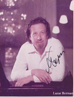 Lazar Berman †  2005  Pianist  Klassik Musik Autogramm Foto original signiert 