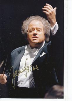 James Levine † 2021 USA Dirigent + Pianist  Klassik Musik Autogramm Foto original signiert 