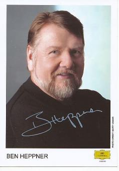 Ben Heppner  Kanada  Oper  Klassik Musik Autogramm Foto original signiert 