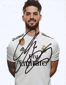Isco   Real Madrid  Fußball Autogramm Foto original signiert 