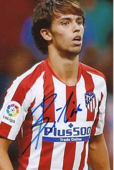 Joao Felix  Atletico Madrid  Fußball Autogramm Foto original signiert 