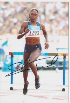 Johnson   Leichtathletik Autogramm Foto original signiert 